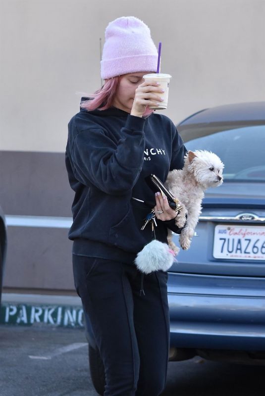 ASHLEY TISDALE Out for Coffee in Studio City 12/21/2018