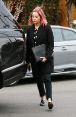 ASHLEY TISDALE Shopping at Isabel Marant in West Hollywood 12/14/2018