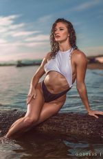 ASHLEY YOUNG in Goddess Magazine, Australia December 2018