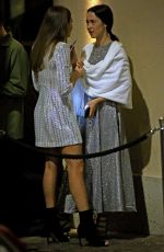 AURORA RAMAZZOTTI Night Out in Milan 12/23/2018