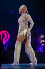 BEBE REXHA at 103.5 KissFM Jingle Ball in Chicago 12/12/2018
