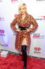 BEBE REXHA at 103.5 KissFM Jingle Ball in Chicago 12/12/2018