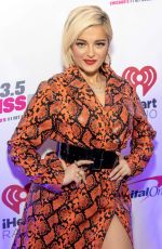 BEBE REXHA at 103.5 KissFM Jingle Ball in Chicago 12/12/2018