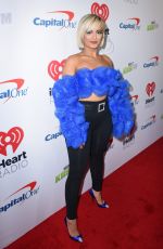 BEBE REXHA at Jingle Ball 2018 in Inglewood 11/30/2018