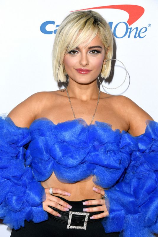 BEBE REXHA at Jingle Ball 2018 in Inglewood 11/30/2018