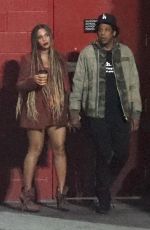 BEYONCE at Travis Scott’s Holiday Party in West Hollywood 12/21/2018