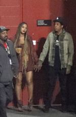 BEYONCE at Travis Scott’s Holiday Party in West Hollywood 12/21/2018