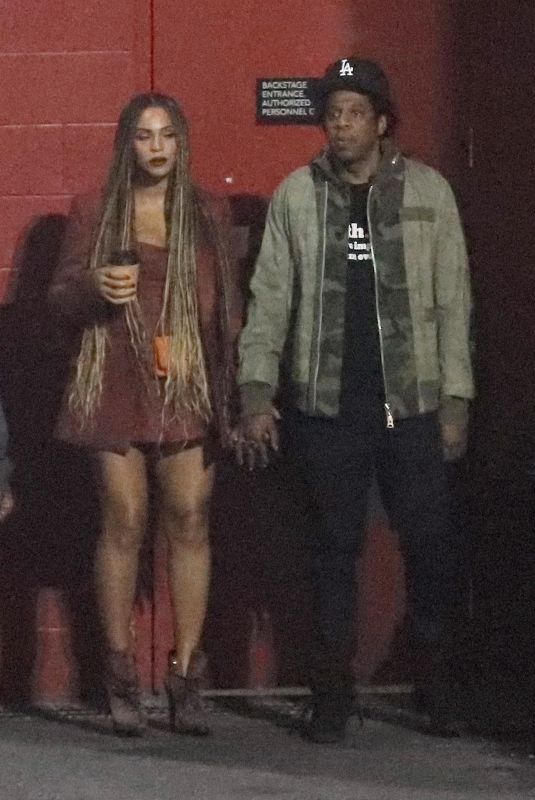 BEYONCE at Travis Scott’s Holiday Party in West Hollywood 12/21/2018