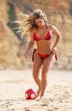 BIANCA GASCOIGNE in Bikini at a Beach in Portugal 12/17/2018