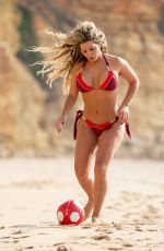 BIANCA GASCOIGNE in Bikini at a Beach in Portugal 12/17/2018