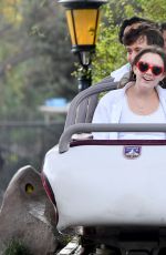 BILLIE LOURD at Disneyland in Anaheim 12723/2018