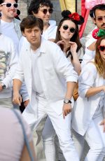 BILLIE LOURD at Disneyland in Anaheim 12723/2018