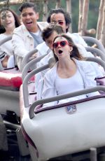 BILLIE LOURD at Disneyland in Anaheim 12723/2018