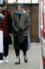 BILLIE PIPER and Johnny Lloyd Out in London 12/27/2018