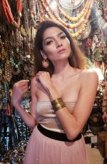 BLANCA BLANCO at a Markets in Makkakech 12/08/2018