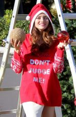 BLANCA BLANCO at a Photoshoot in Beverly Hills 12/20/2018