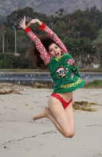 BLANCA BLANCO Out at a Beach in Malibu 12/21/2018