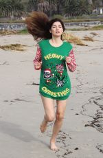 BLANCA BLANCO Out at a Beach in Malibu 12/21/2018