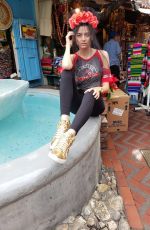 BLANCA BLANCO Shopping at a Mexican Flea Market in Los Angeles 12/10/2018