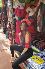 BLANCA BLANCO Shopping at a Mexican Flea Market in Los Angeles 12/10/2018