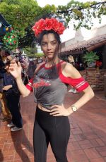 BLANCA BLANCO Shopping at a Mexican Flea Market in Los Angeles 12/10/2018