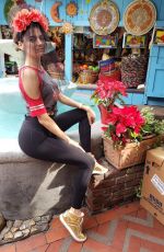 BLANCA BLANCO Shopping at a Mexican Flea Market in Los Angeles 12/10/2018