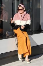 BLANCA BLANCO Shopping on Rodeo Drive in Beverly Hills 12/26/2018