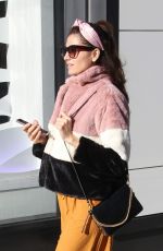 BLANCA BLANCO Shopping on Rodeo Drive in Beverly Hills 12/26/2018