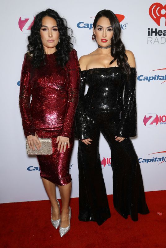 BRIE and NIKKI BELLA at Z100