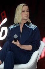 BRIE LARSON at Marvel Studios at Comic-con in Sao Paulo 12/06/2018