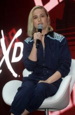 BRIE LARSON at Marvel Studios at Comic-con in Sao Paulo 12/06/2018
