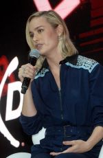 BRIE LARSON at Marvel Studios at Comic-con in Sao Paulo 12/06/2018