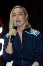 BRIE LARSON at Marvel Studios at Comic-con in Sao Paulo 12/06/2018