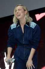 BRIE LARSON at Marvel Studios at Comic-con in Sao Paulo 12/06/2018
