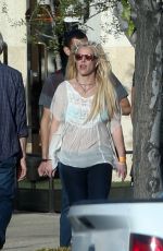 BRITNEY SPEARS and Sam Asghari Out in Calabasas 12/08/2018