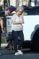 BRITNEY SPEARS and Sam Asghari Out in Calabasas 12/08/2018