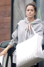 BROOKE BURKE Out Shopping in Malibu 12/24/2018