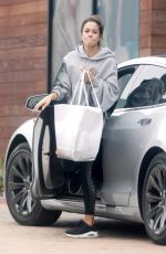 BROOKE BURKE Out Shopping in Malibu 12/24/2018