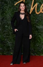 BROOKE SHIELDS at British Fashion Awards in London 12/10/2018