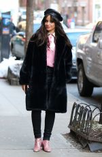 CAMILA CABELLO on the Set of Mastercard Commercial in New York 12/06/2018