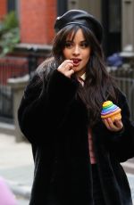 CAMILA CABELLO on the Set of Mastercard Commercial in New York 12/06/2018