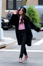 CAMILA CABELLO on the Set of Mastercard Commercial in New York 12/06/2018