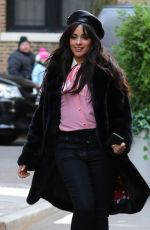 CAMILA CABELLO on the Set of Mastercard Commercial in New York 12/06/2018