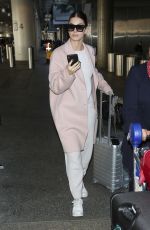 CAMILA MORRONE at Los Angeles International Airport 12/04/2018