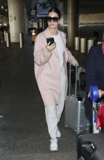 CAMILA MORRONE at Los Angeles International Airport 12/04/2018