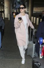 CAMILA MORRONE at Los Angeles International Airport 12/04/2018