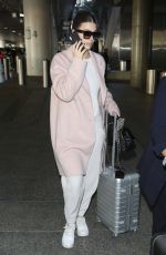 CAMILA MORRONE at Los Angeles International Airport 12/04/2018