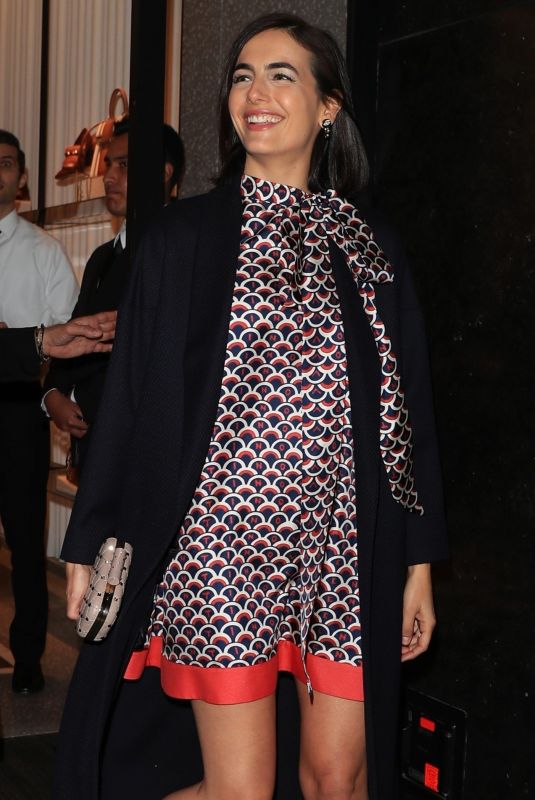 CAMILLA BELLE at Valentino Party in Beverly Hills 12/04/2018