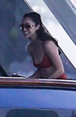 CARA SANTANA in Bikini at a Yacht in Miami 12/31/2018