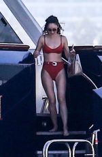 CARA SANTANA in Bikini at a Yacht in Miami 12/31/2018